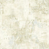 Paris Streets Sketches Shaded Light Cream w/ Blue on Unpasted Wallpaper