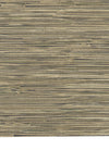 Beige and Olive Green Faux Grasscloth on Black Background Wallpaper - all4wallswall-paper