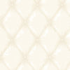 Boutonniere Multiple Shades of Off White Button Tufted Unpasted Wallpaper - all4wallswall-paper