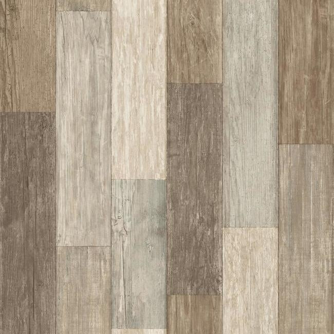 York Rustic Living Pallet Board on Sure Strip Wallpaper - all4wallswall-paper