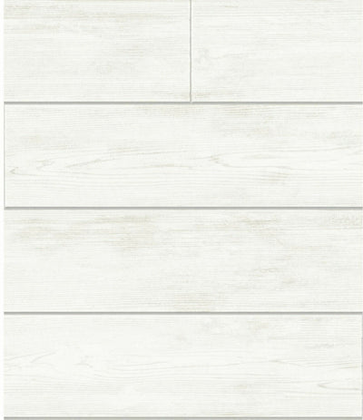 Magnolia Home Joanna Gaines Off White Shiplap Wood on Sure Strip Wallpaper - all4wallswall-paper