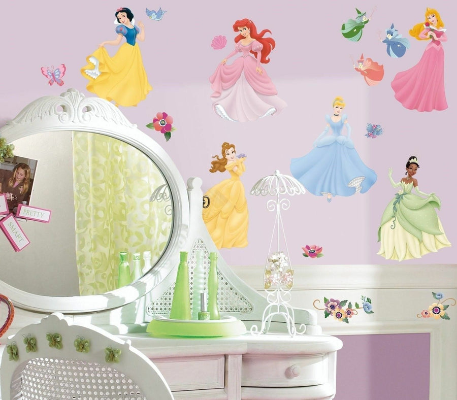 Disney Princess Peel and Stick Appliques - all4wallswall-paper