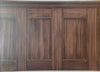 Brown Walnut Wood Wainscotting Unpasted 27" Wallpaper Border